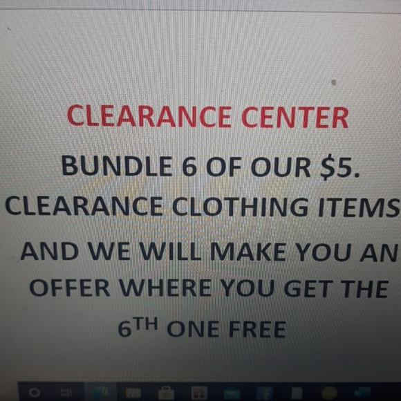 CLEARANCE center